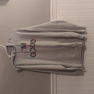 ANTI SOCIAL SOCIAL CLUB OVERSIZED HOODIE hypebeast grey i'm good